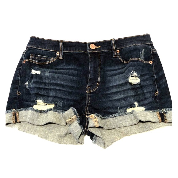 low rise jean shorts for juniors